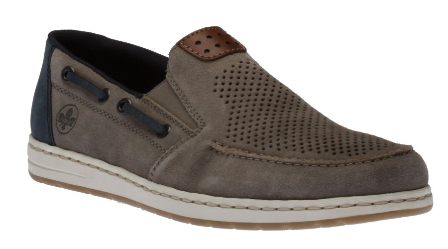 Men Rieker | Jaipur Slip On Grey