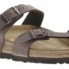 Women Birkenstock | Mayari Birko-Flor Nubuck Mocha Brown Sandal