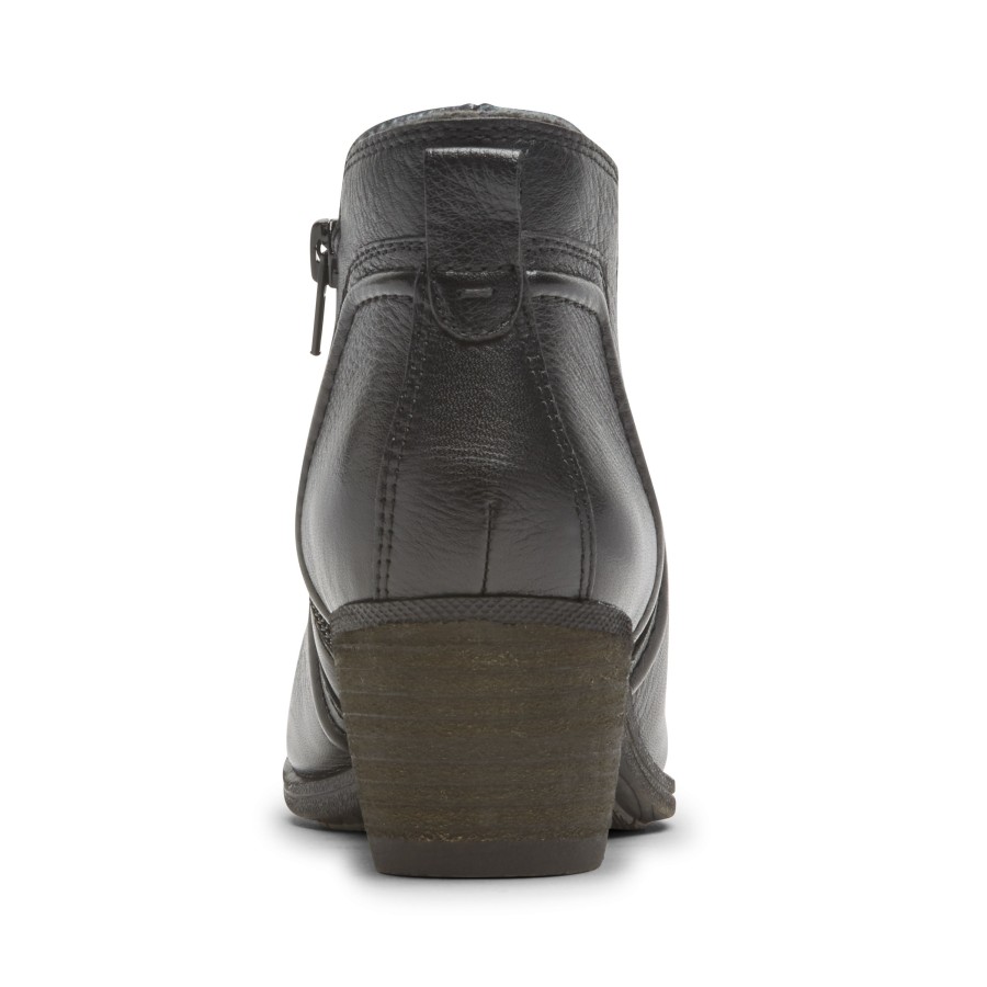 Women Cobb Hill | Anisa V-Cut Black Bootie